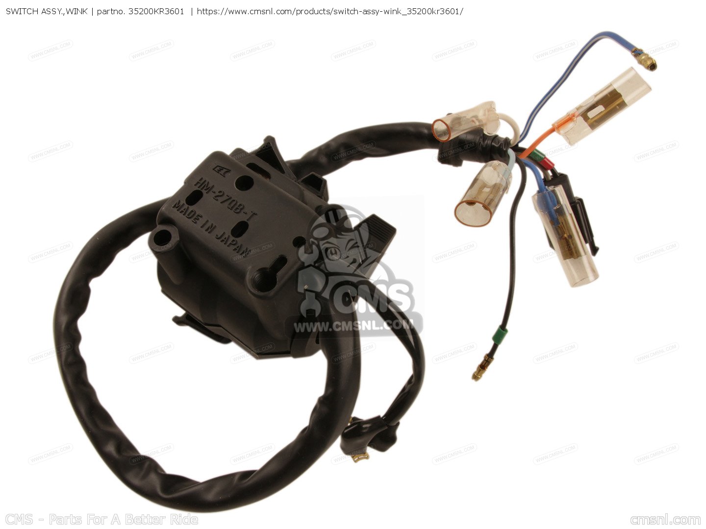 35200KR3601 Switch Assy Wink Honda Buy The 35200 KR3 601 At CMSNL