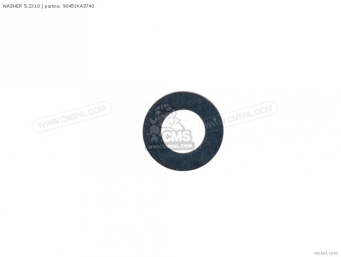 WASHER 5.2X10