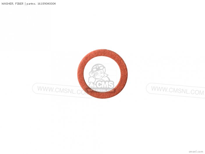 WASHER, FIBER