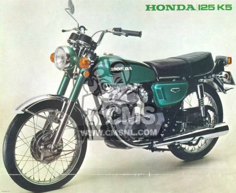 Honda CB125K5 GENERAL EXPORT / KPH パーツリストと回路図