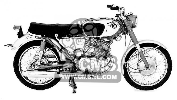 ビンテージ木製看板 HONDA MOTORCYCLE検）アドバタイジング60s Japan's First Road Sports Model with Fairing Standard｜CB