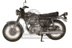 Honda CB250K4 GERMANY parts lists and schematics