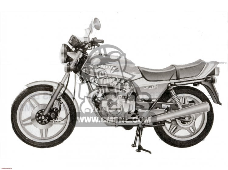 Honda CB400N SUPERDREAM 1981 (B) ENGLAND パーツリストと回路図