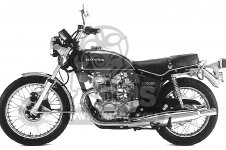 HONDA CB500T タンク 黒 Bonhams Cars : 1976 Honda CB500T Frame no. CB500T-1037599