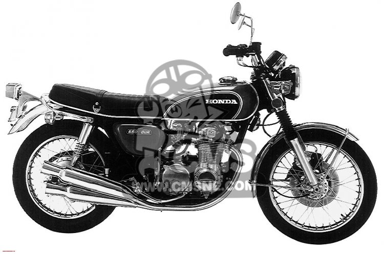 Honda Honda CB550 FOUR 1975 CB550K0 USA パーツリストと回路図