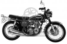 CB550F！　部品取り車です Honda CB550 FOUR 1975 CB550K0 USA パーツリストと回路図