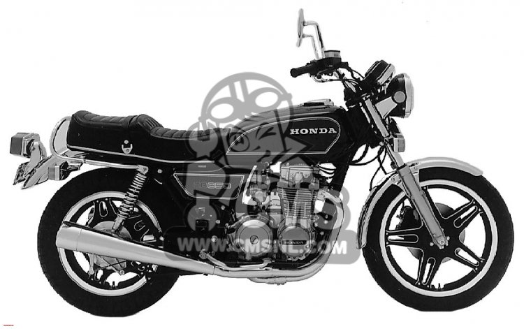 Honda CB650 1979 (Z) USA parts lists and schematics
