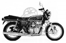 Honda CB750F 750 SUPER SPORT 1976 USA parts lists and schematics