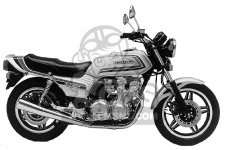 Honda CB750F 750 SUPER SPORT 1981 (B) USA parts lists and