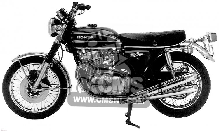 Honda Honda CB750K3 FOUR 1973 USA parts lists and schematics