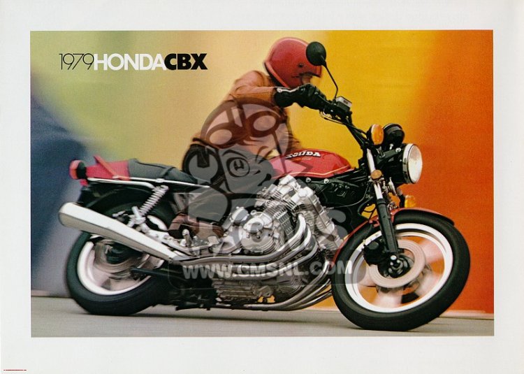 ホンダHONDA 「CBX1000（B・C）英語版パーツリスト」　⑨ Honda CBX1000 SUPERSPORT 1979 (Z) FRANCE parts lists and schematics