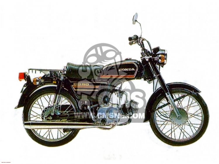 Honda CD50 1984 (E) JAPAN CD50-150 (JDM) parts lists and schematics