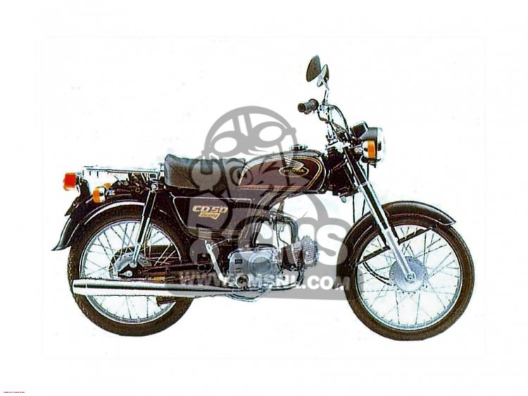 Honda CD50 1998 (W) JAPAN CD50-240 (JDM) parts lists and schematics