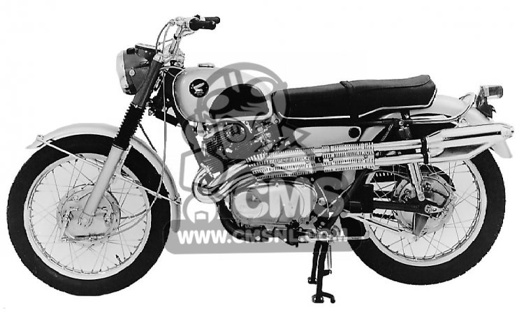 ホンダ HONDA CL72 CL77  マフラー ガード CB72 CB77 Honda CL77 CL72 Scrambler Rear Fender Mud Guard Seat Grab