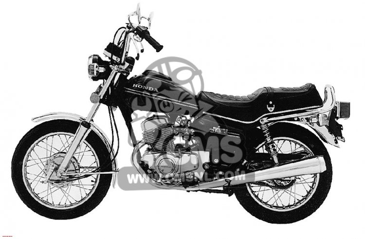 Honda CM185T TWINSTAR 1978 USA parts lists and schematics