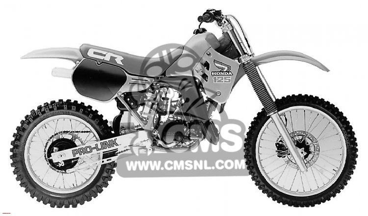 cr125   レストアベース Honda CR125R 1985 (F) USA パーツリストと回路図