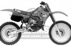 送料込み ホンダ シートASSY CR125 R 97 1987 Honda CR125R