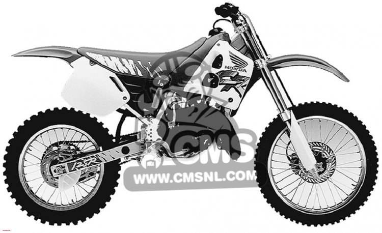 Honda CR125R 1991 (M) USA parts lists and schematics