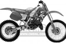 Honda CR125R 1992 (N) USA parts lists and schematics