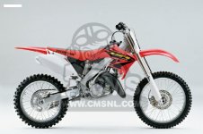 Honda CR125R 2003 (3) CANADA parts lists and schematics