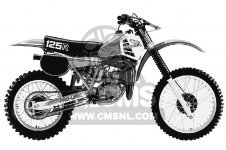 ホンダ cr125r Honda CR125R ELSINORE 1981 (B) USA parts lists and schematics