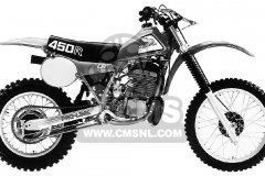 Joint De Carter D'embrayage Pour Honda CR 250/450/480 R Elsinore (1981-1982) - Neuf SHOWE - Réf. 11395-KA4-000