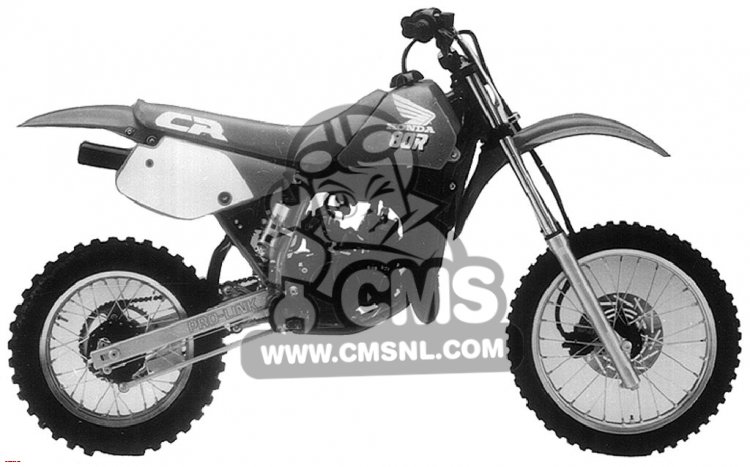 Honda CR80R 1989 (K) USA parts lists and schematics