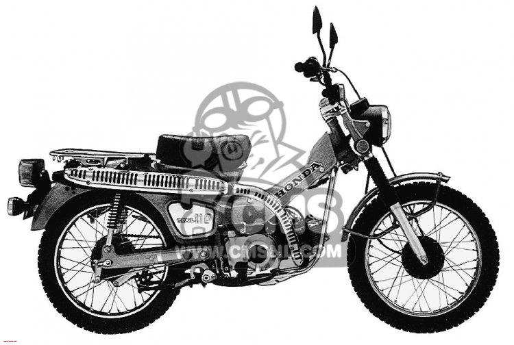 HONDA CT110 パーツカタログ ホンダ HONDA パーツリスト ハンターカブCT110 DVD・書籍