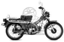 【9/14まで限定価格！】ホンダ トレイル サブタンク 北米仕様 CT90 Honda CT90 TRAIL 1979 (Z) USA parts lists and schematics