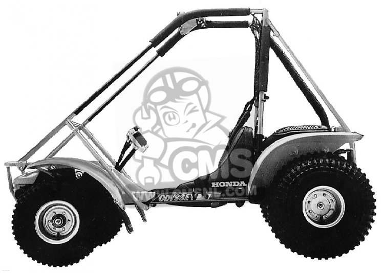 Vector Fl250 Honda FL250 1983 (D) USA parts lists and schematics