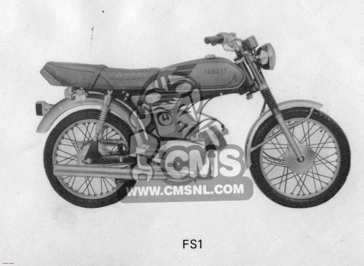 Yamaha Yamaha FS1 1979 HOLLAND TYPE 3E9 パーツリストと回路図
