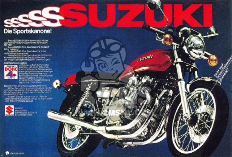 Suzuki GS750部品: CMSNLで純正スペアパーツをオンライン注文