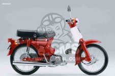 honda c50 custom parts