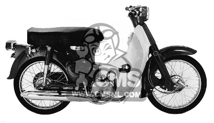 Honda deals cub 1970