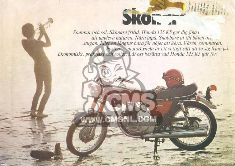 Honda CB125K5 GERMANY information