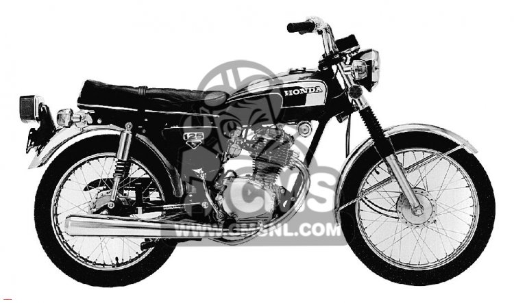 Honda Cb125s 1972 Usa Information