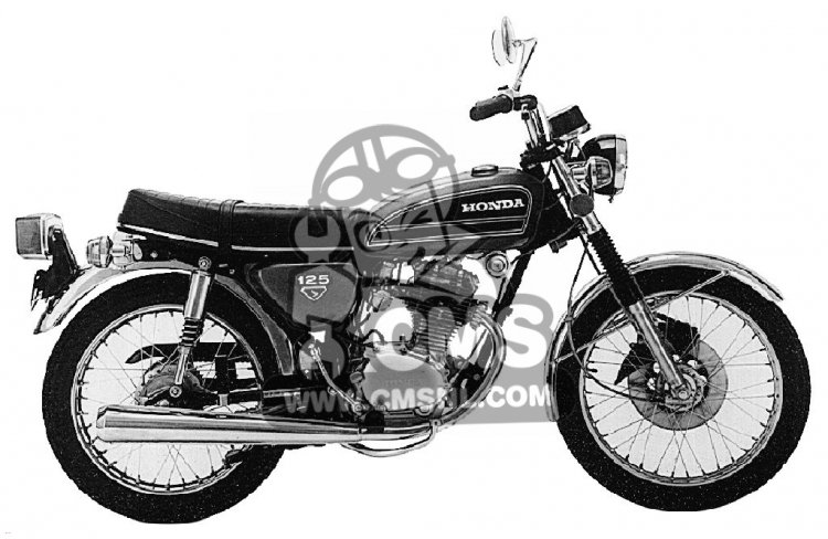 Honda CB125S information