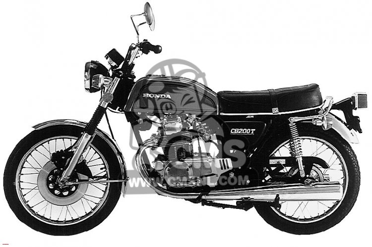 Honda CB200T 1976 USA