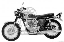 Honda CB450K1 1968 USA