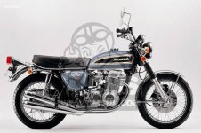 Honda CB750K6 FOUR FRANCE parts lists and schematics