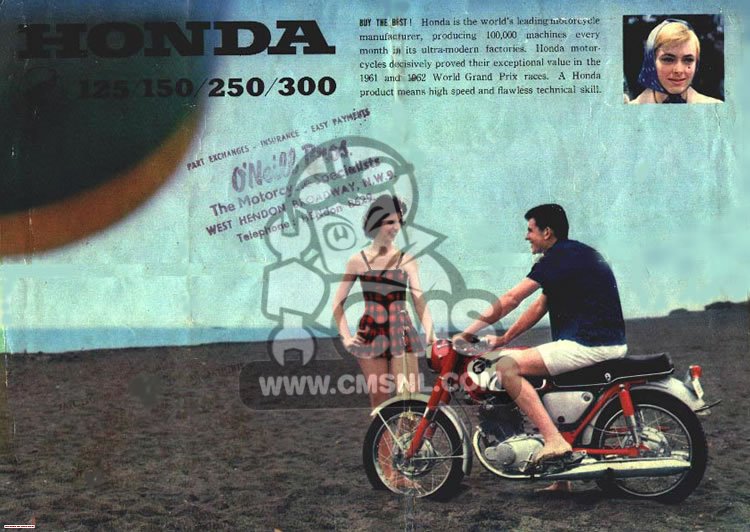 Honda CB77 GENERAL EXPORT 142683