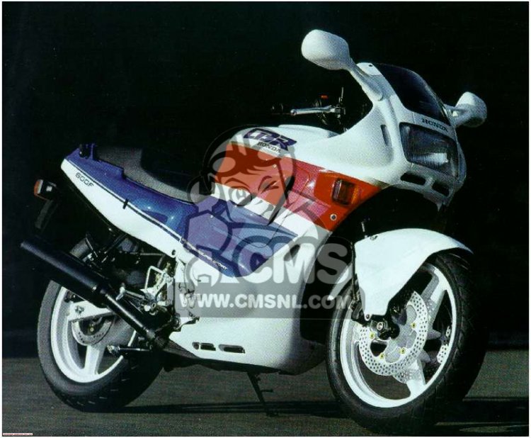 CBR600F HURRICANE 1990 (L) FRANCE / KPH YB