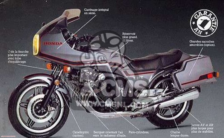 CBX1000 SUPERSPORT 1981 (B) GENERAL EXPORT / MPH