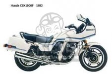 Honda CBX1000 SUPERSPORT 1982 (C) AUSTRALIA parts lists and schematics