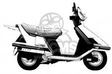 Details about   Honda Elite CH 125 Off year 1984 CH125 horn