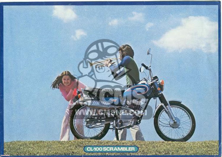Honda Cl100 Scrambler Promotion Off58