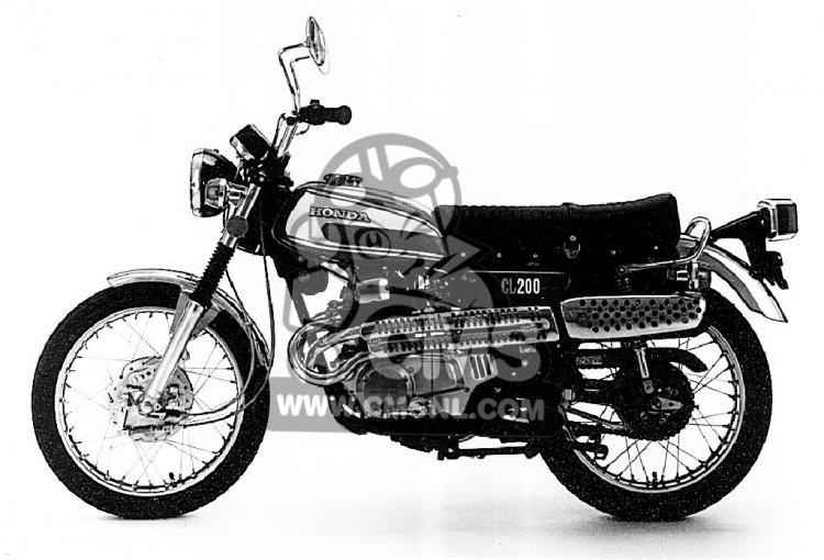 Honda CL200 information