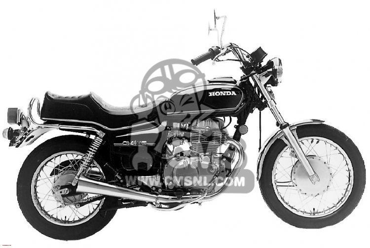 Honda CM400E 1980 (A) USA information