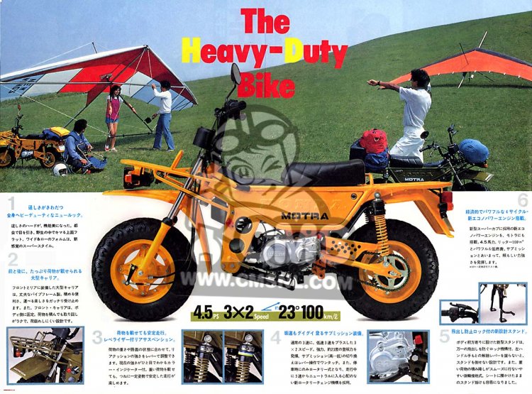 Honda CT50JC MOTRA JAPAN