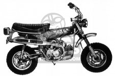 Honda CT70 TRAIL 70 K2 1973 USA